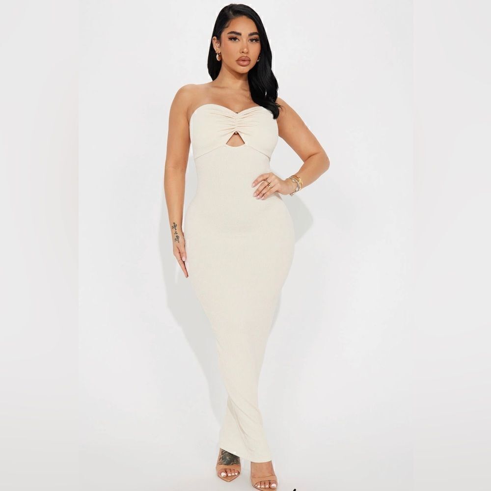 Fashionnova Open Back Tube Dress